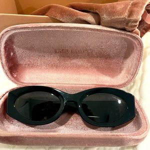 AUTHENTIC MIU MIU BLACK SUNGLASSES